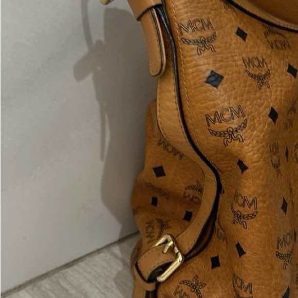 MCM Cognac Shoulder Bag - Picture 5 of 16